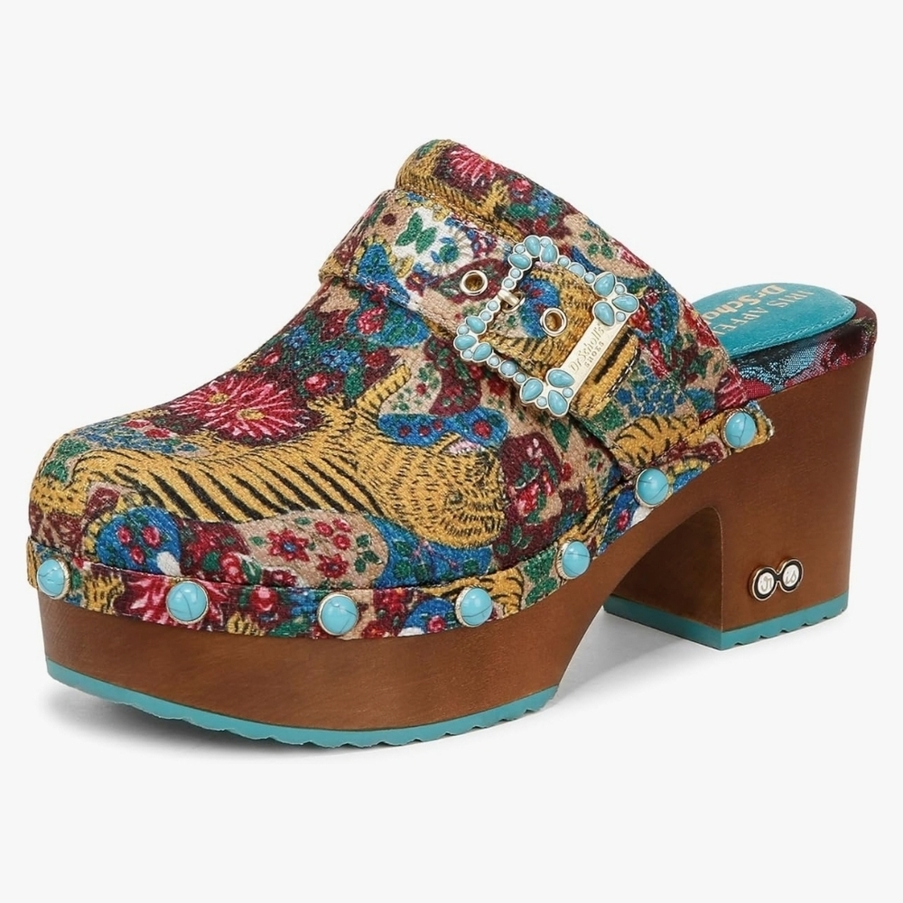 Dr. Scholl's Multicolor Patterned Mules